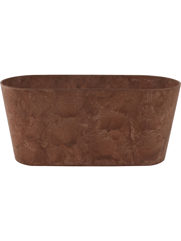 Artstone Plant Pot 17cm Height 15cm Dia Claire Balcony Oak