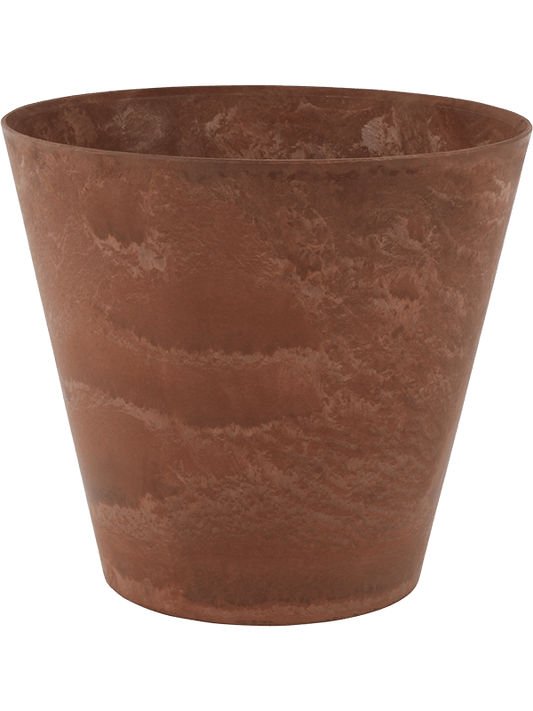 Artstone Plant Pot 39cm Height 40cm Dia Claire Pot Oak