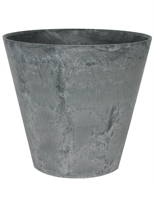 Artstone Plant Pot 20cm Height 22cm Dia Claire Pot Grey