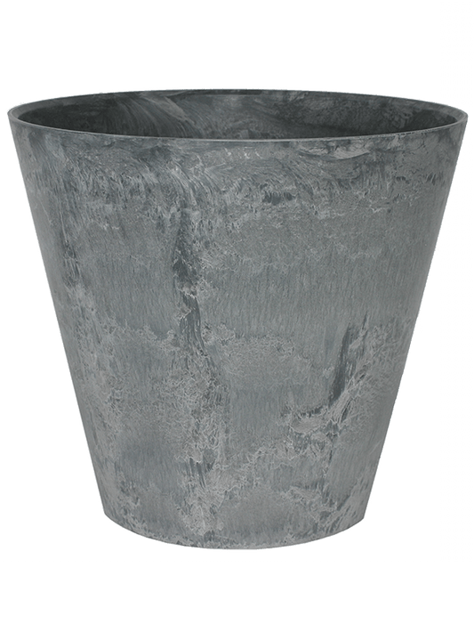 Artstone Plant Pot 24cm Height 27cm Dia Claire Pot Grey