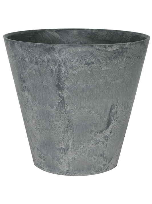 Artstone Plant Pot 29cm Height 32cm Dia Claire Pot Grey