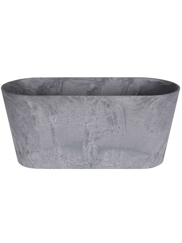 Artstone Plant Pot 17cm Height 15cm Dia Claire Balcony Grey