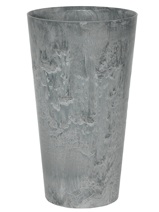 Artstone Plant Pot 49cm Height 26cm Dia Claire Vase Grey