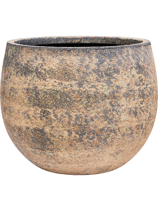 Baq Atlas Plant Pot 35cm Height 36cm Dia Balloon Brown
