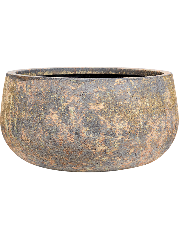 Baq Atlas Plant Pot 31cm Height 52cm Dia Bowl Brown