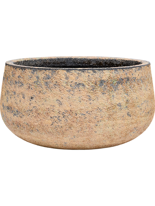 Baq Atlas Plant Pot 20cm Height 36cm Dia Bowl Brown
