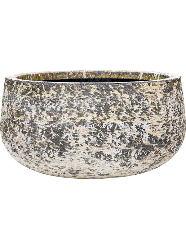 Baq Atlas Plant Pot 25cm Height 41cm Dia Bowl White