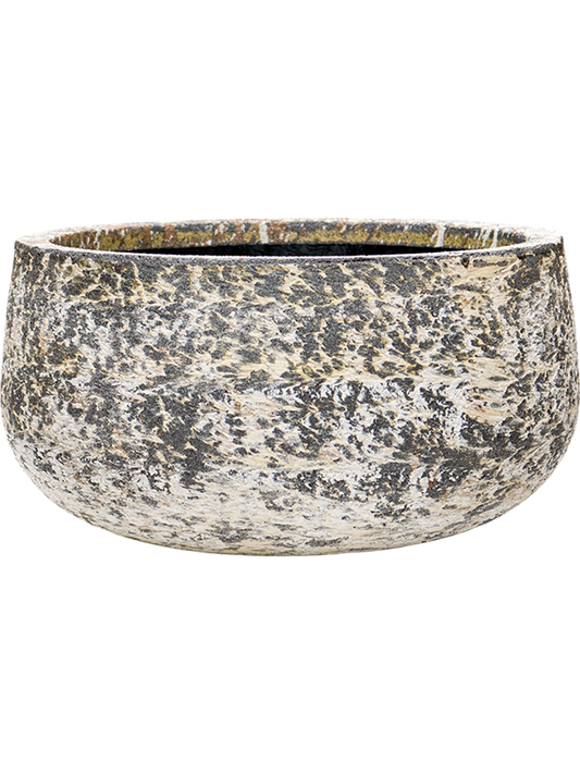 Baq Atlas Plant Pot 25cm Height 41cm Dia Bowl White