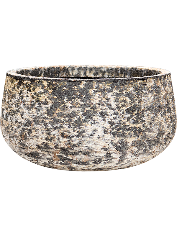Baq Atlas Plant Pot 20cm Height 36cm Dia Bowl White