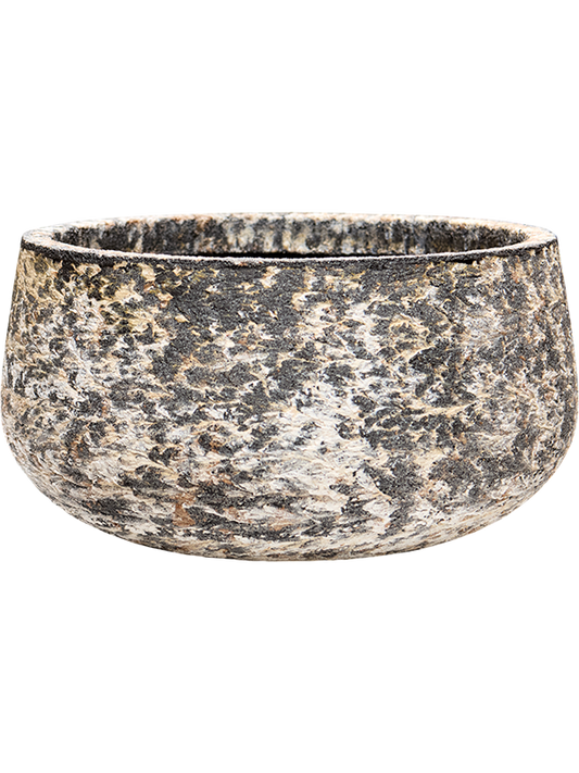 Baq Atlas Plant Pot 20cm Height 36cm Dia Bowl White