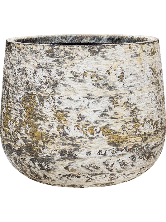 Baq Atlas Plant Pot 36cm Height 36cm Dia Darcy White