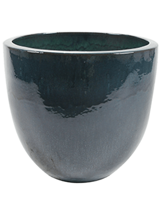 Pure Plant Pot 43cm Height 42cm Dia Couple Ocean Blue