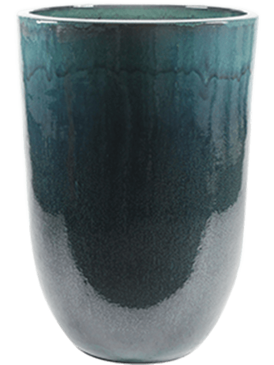 Pure Plant Pot 63cm Height 35cm Dia Partner Ocean Blue