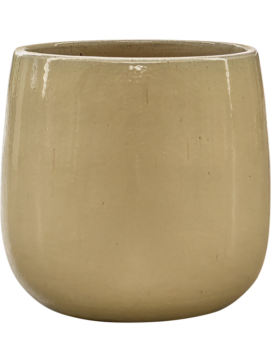 Balloon Plant Pot 43cm Height 35cm Dia Pot Cream