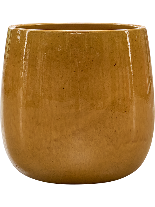 Balloon Plant Pot 56cm Height 45cm Dia Pot Honey
