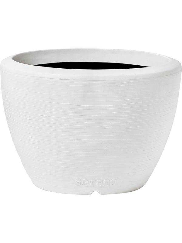 Capi Arc Granite Plant Pot 90cm Height 98cm Dia Planter Ball White