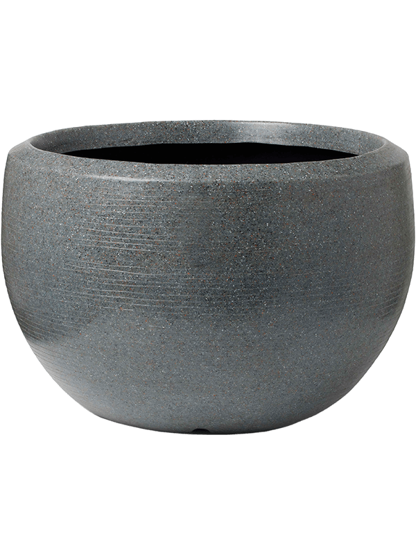 Capi Arc Granite Plant Pot 90cm Height 110cm Dia Vase Ball Anthracite