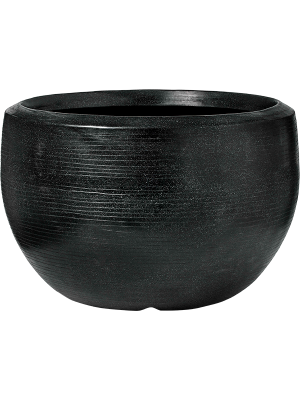 Capi Arc Granite Plant Pot 90cm Height 110cm Dia Vase Ball Black