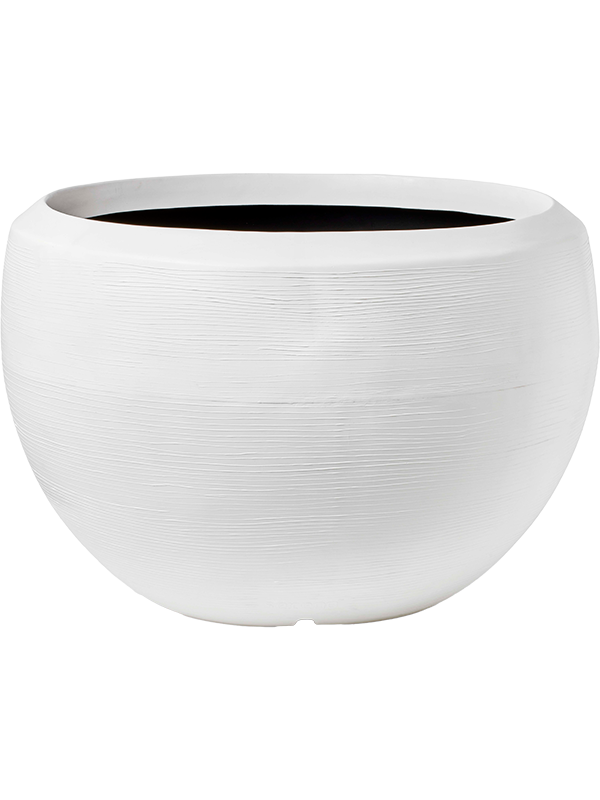 Capi Arc Granite Plant Pot 120cm Height 147cm Dia Vase Ball White