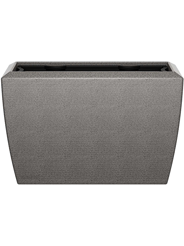 Capi Arc Granite Plant Pot 60cm Height 18cm Dia Planter Rectangle Anthracite