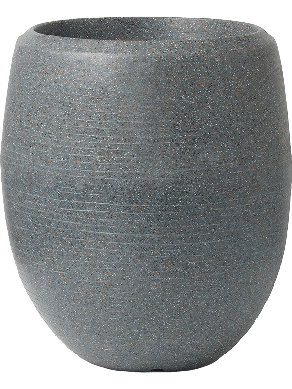 Capi Arc Granite Plant Pot 75cm Height 47cm Dia Vase Elegant Deluxe Anthracite