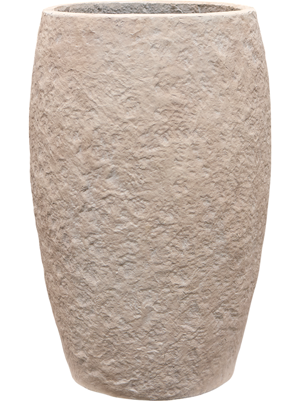 Coast Mountains Plant Pot 41cm Height 20cm Dia Pot Khaki