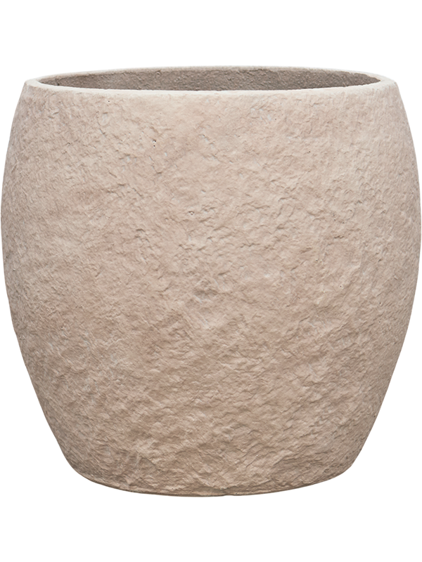 Coast Mountains Plant Pot 41cm Height 36cm Dia Planter Khaki