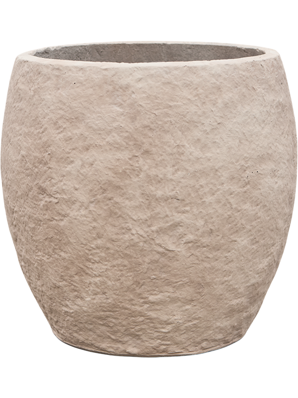 Coast Mountains Plant Pot 30cm Height 24cm Dia Pot Khaki