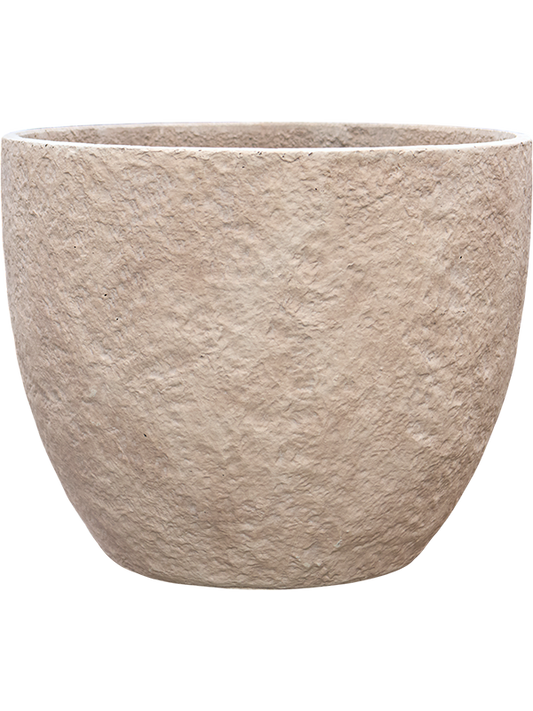 Coast Mountains Plant Pot 40cm Height 45cm Dia Planter Khaki