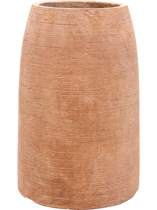 Colorado Plant Pot 50cm Height 20cm Dia Vase Terra Dark