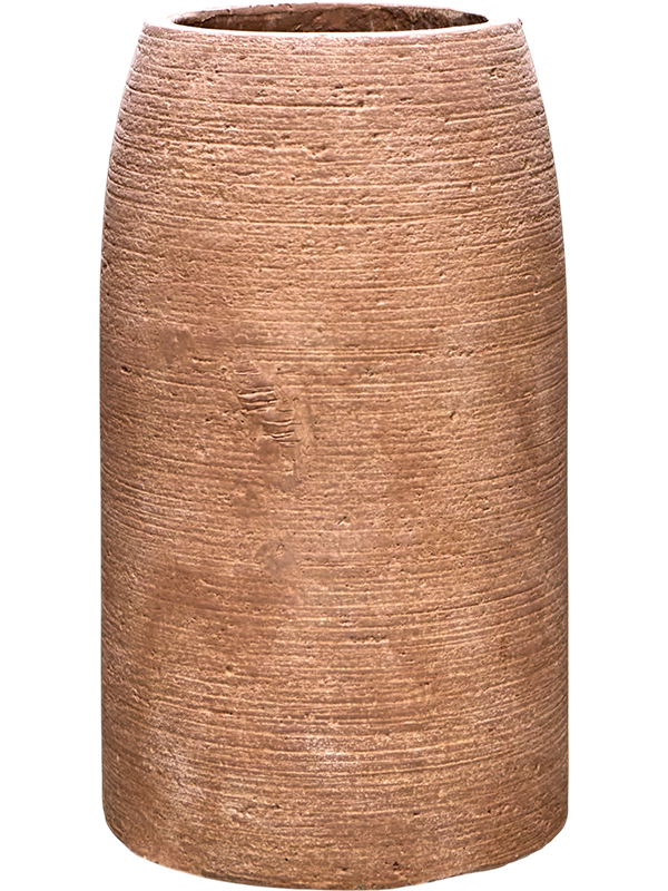 Colorado Plant Pot 46cm Height 17cm Dia Vase Terra Dark