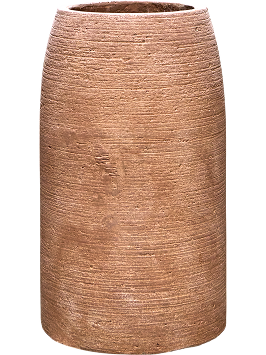 Colorado Plant Pot 46cm Height 17cm Dia Vase Terra Dark