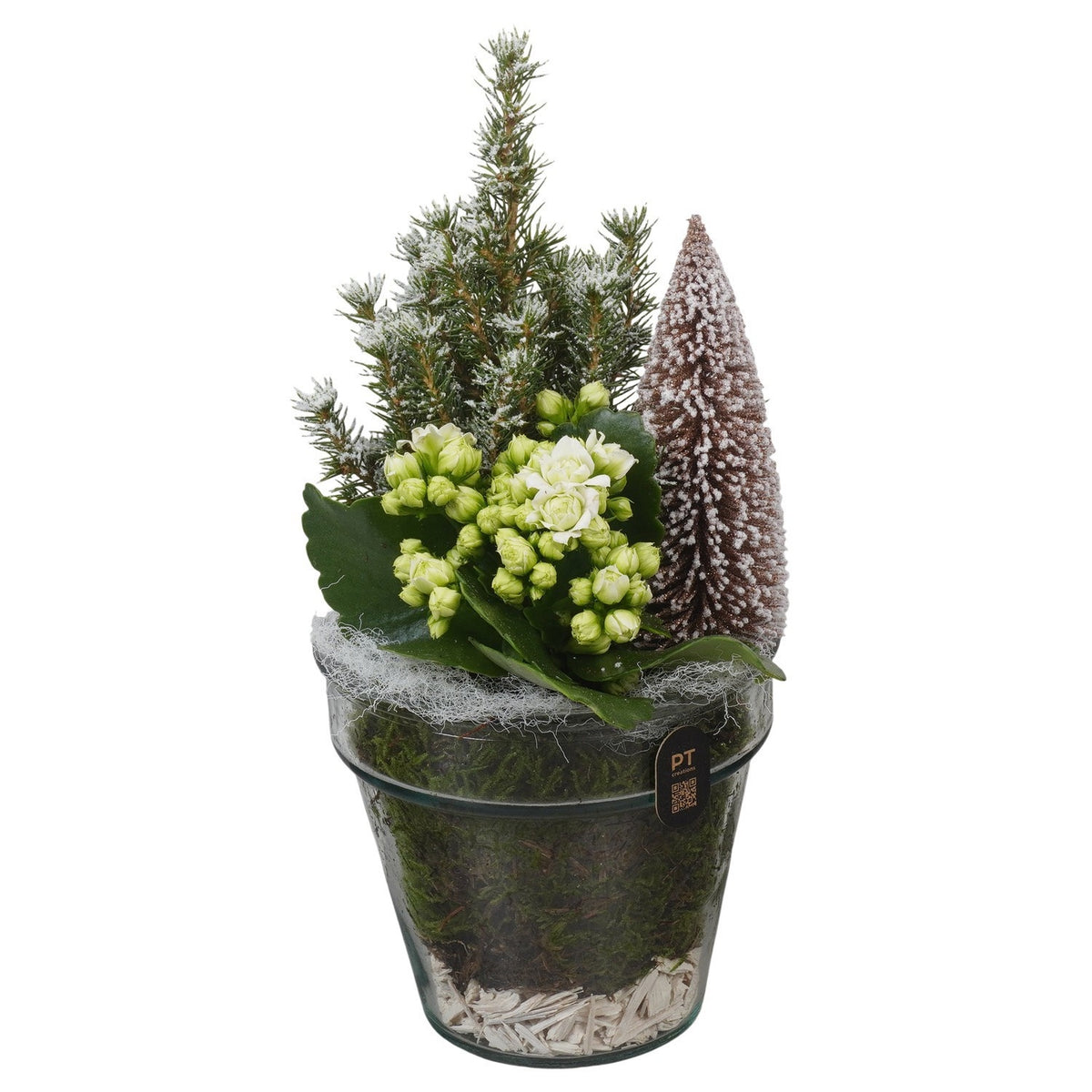 Christmas arrangement 31cm 13cm Pot