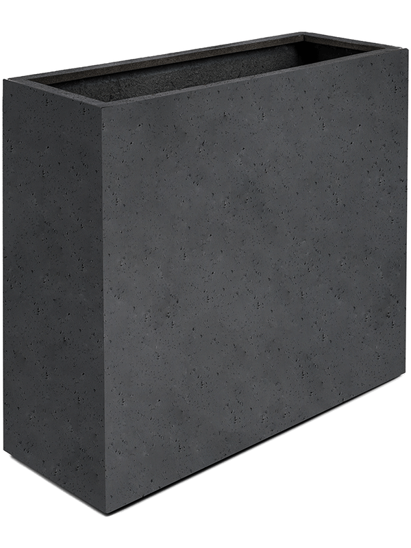 Grigio Plant Pot 90cm Dia Divider With Wheels Anthracite
