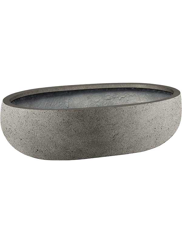 Grigio Plant Pot 20cm Height 28cm Dia Longtail 65 Natural Concrete