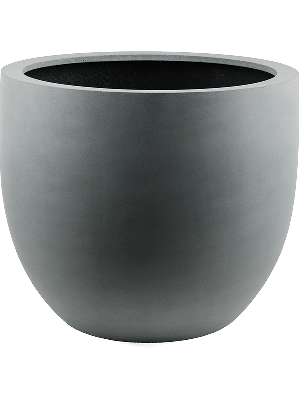 Argento Plant Pot 31cm Height 30cm Dia New Egg Pot Natural Grey