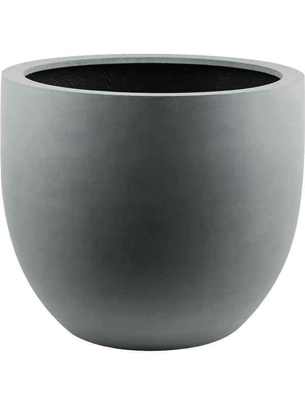 Argento Plant Pot 38cm Height 37cm Dia New Egg Pot Natural Grey