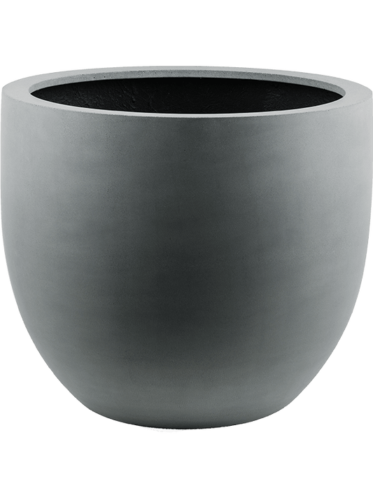 Argento Plant Pot 38cm Height 37cm Dia New Egg Pot Natural Grey