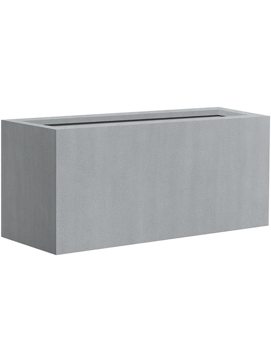 Argento Plant Pot 40cm Dia Box Natural Grey