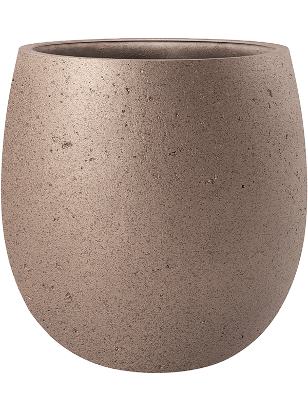 Grigio Plant Pot 42cm Height 31.5cm Dia Balloon Metallic Bronze