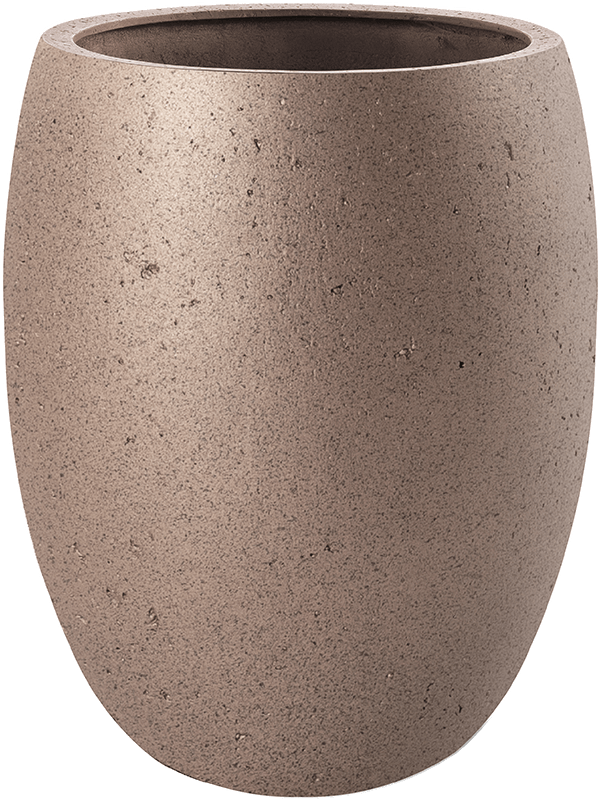 Grigio Plant Pot 50cm Height 30cm Dia Tall Balloon Metallic Bronze