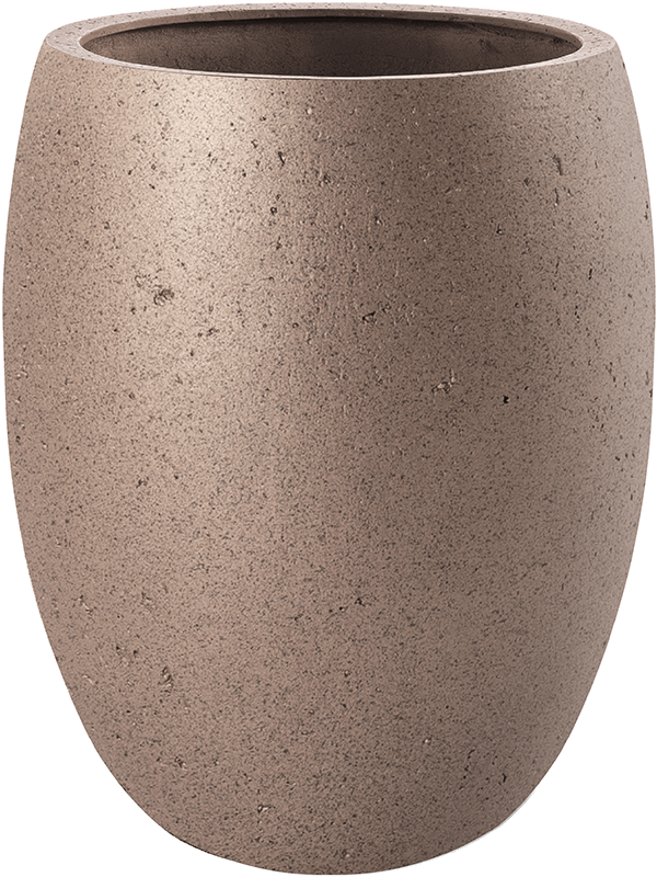 Grigio Plant Pot 68cm Height 43cm Dia Tall Balloon Metallic Bronze
