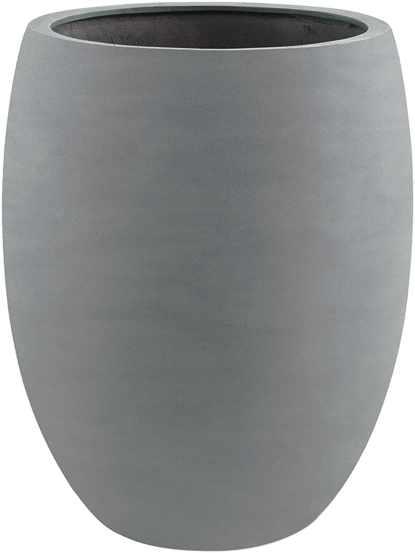 Argento Plant Pot 50cm Height 28.5cm Dia Tall Balloon Naturel Grey