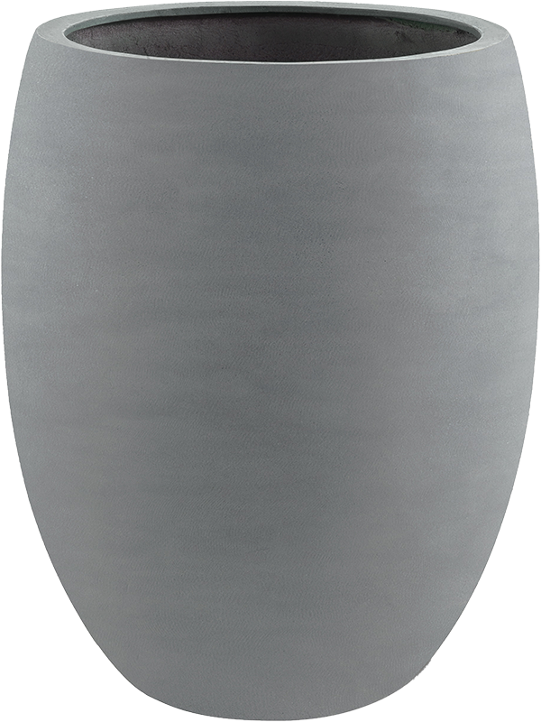 Argento Plant Pot 68cm Height 42cm Dia Tall Balloon Naturel Grey