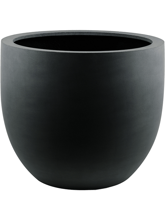 Argento Plant Pot 31cm Height 30cm Dia New Egg Pot Black