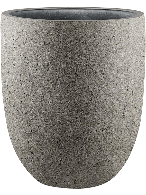 Grigio Plant Pot 103cm Height 84cm Dia Tall Egg Pot Naturel Concrete