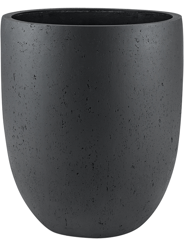 Grigio Plant Pot 35cm Height 30cm Dia Tall Egg Pot Antracite