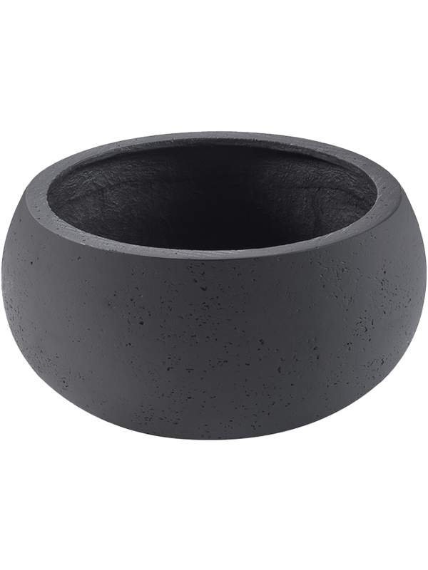 Grigio Plant Pot 44cm Height 89cm Dia Low Balloon Anthracite