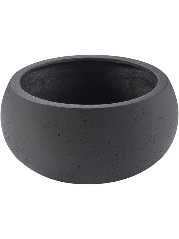 Grigio Plant Pot 54cm Height 107cm Dia Low Balloon Anthracite