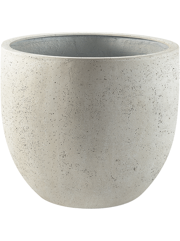 Grigio Plant Pot 66cm Height 78cm Dia New Egg Pot Antique White